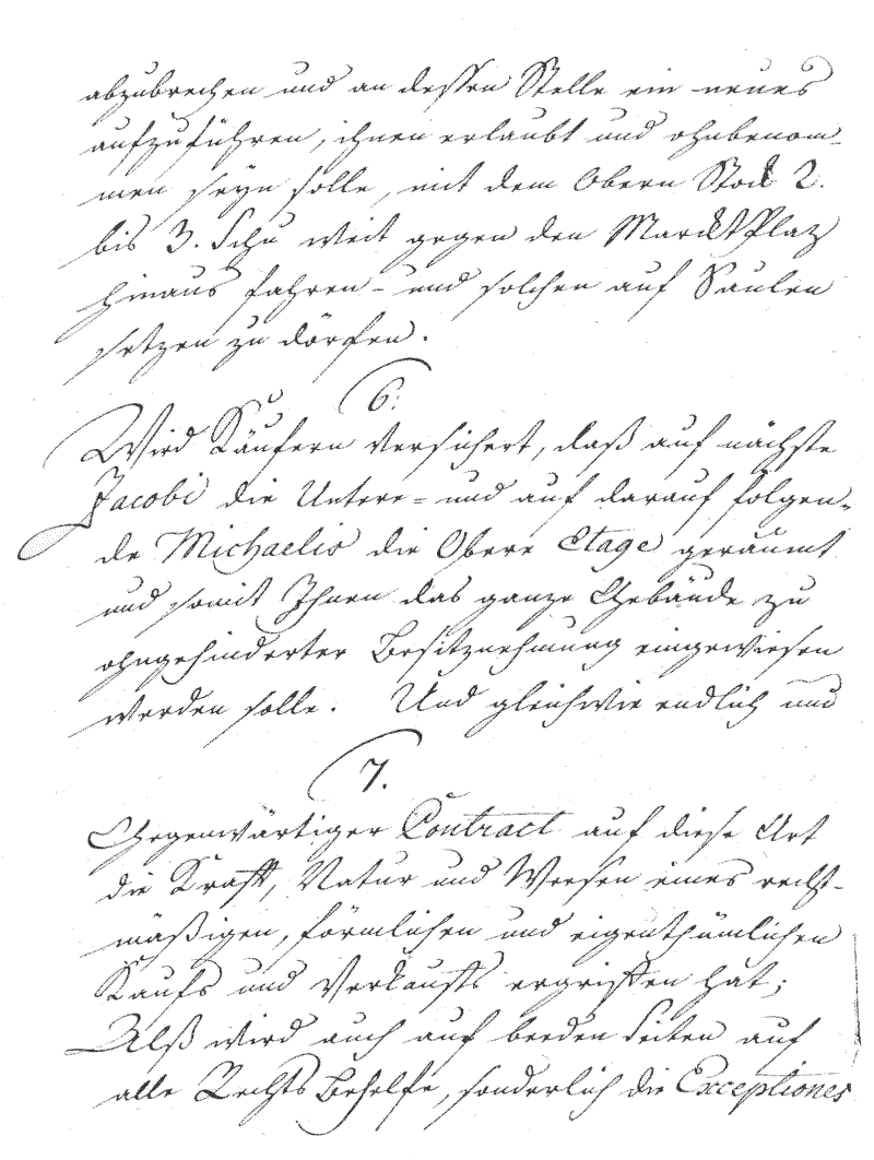 Kauf-Brief 1784