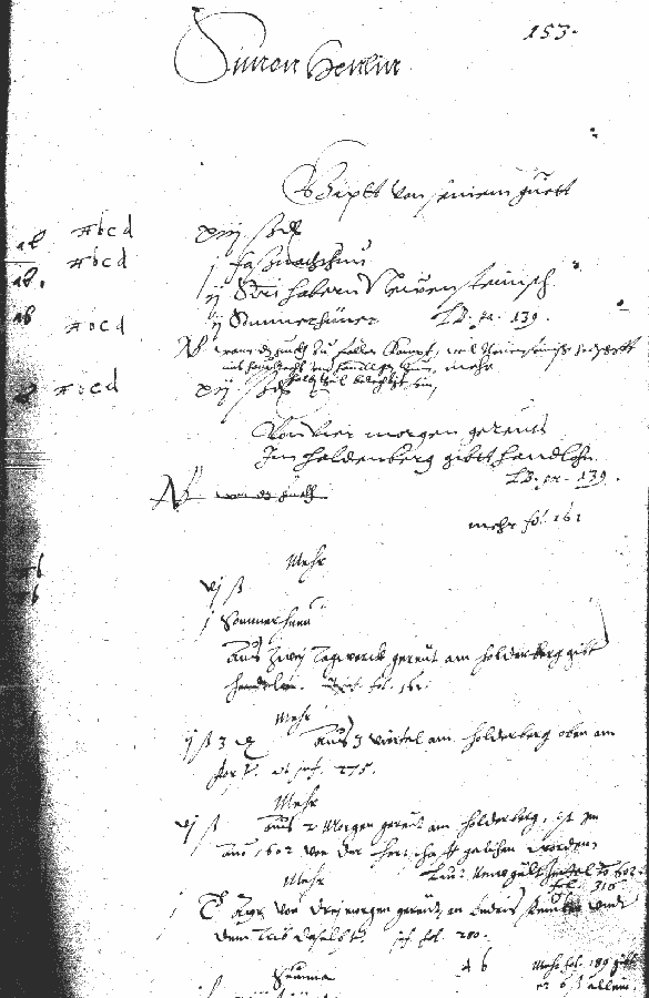 Gütbuch von 1609 - Simonsberg